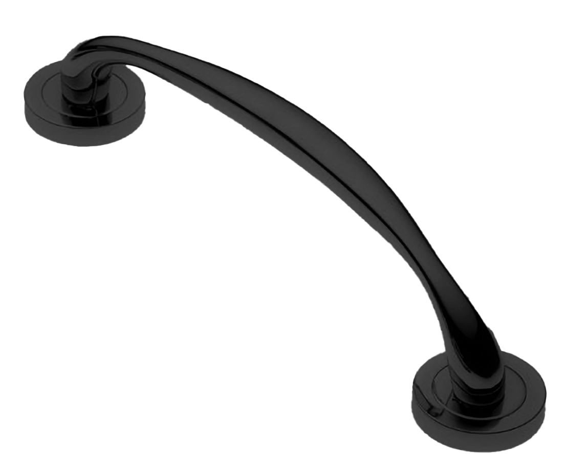 Ручка-скоба LEON PH NERO, цвет - черный фото купить Кемерово