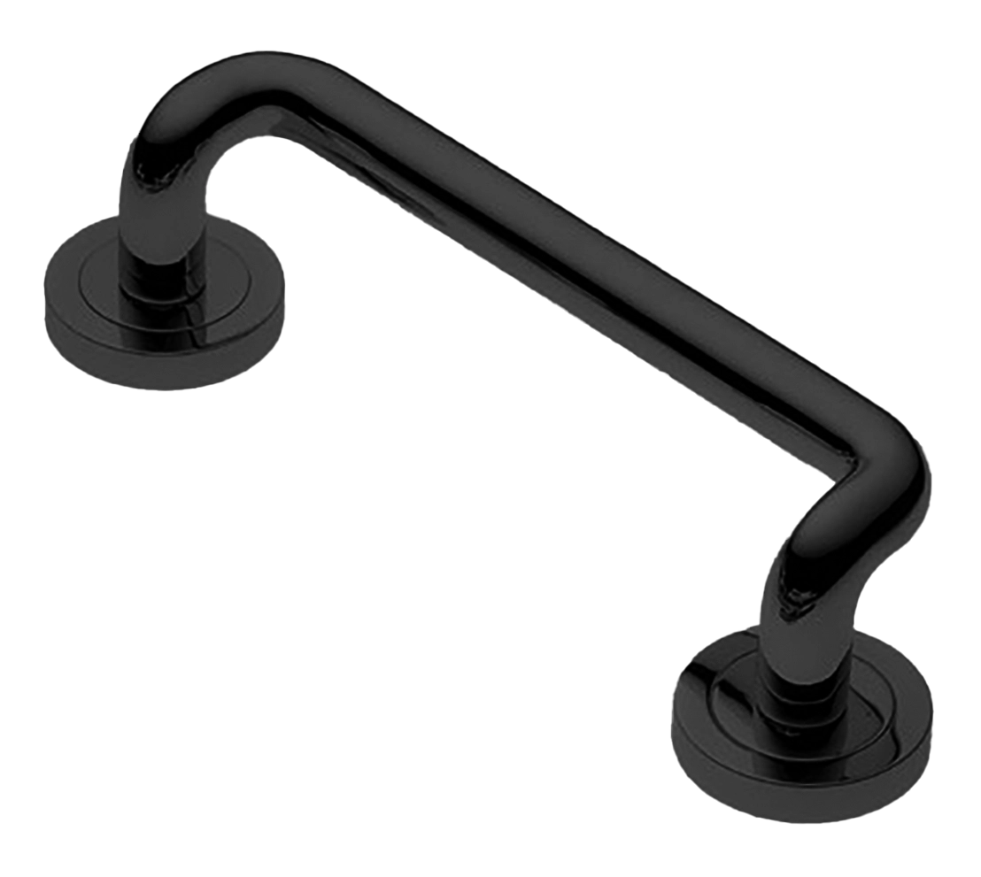 Ручка-скоба SNAKE PH NERO, цвет - черный фото купить Кемерово