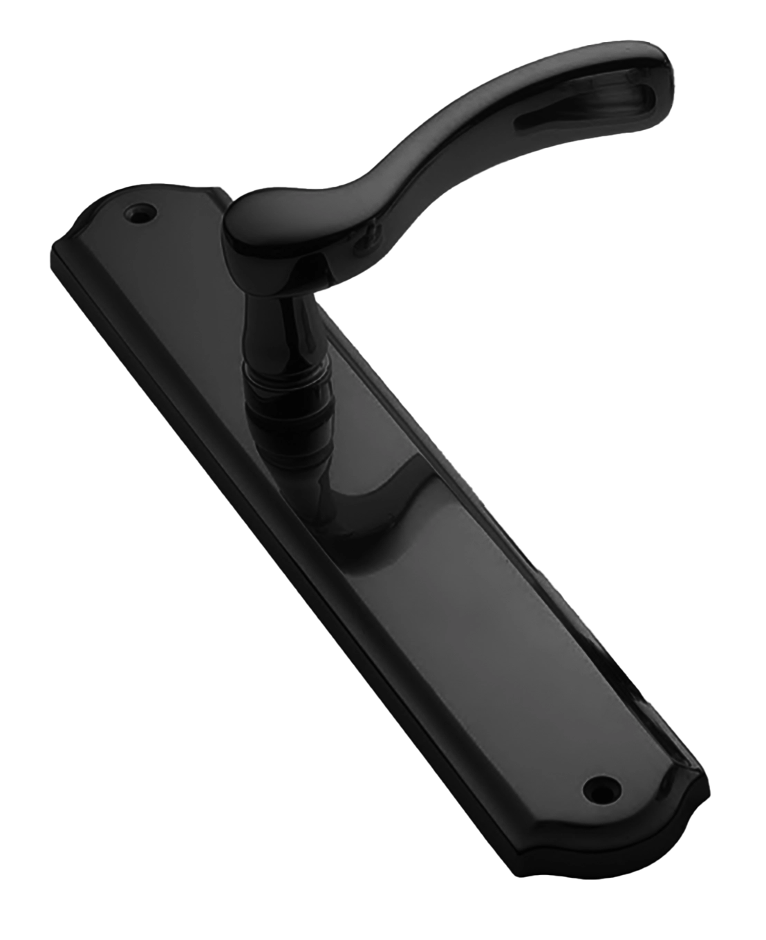 Ручка на планке ERICA PL NERO, цвет - черный фото купить Кемерово