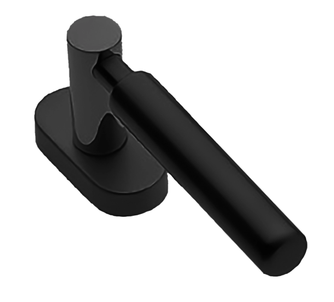 Ручка оконная CLOUD W1 NERO, цвет - черный фото купить Кемерово