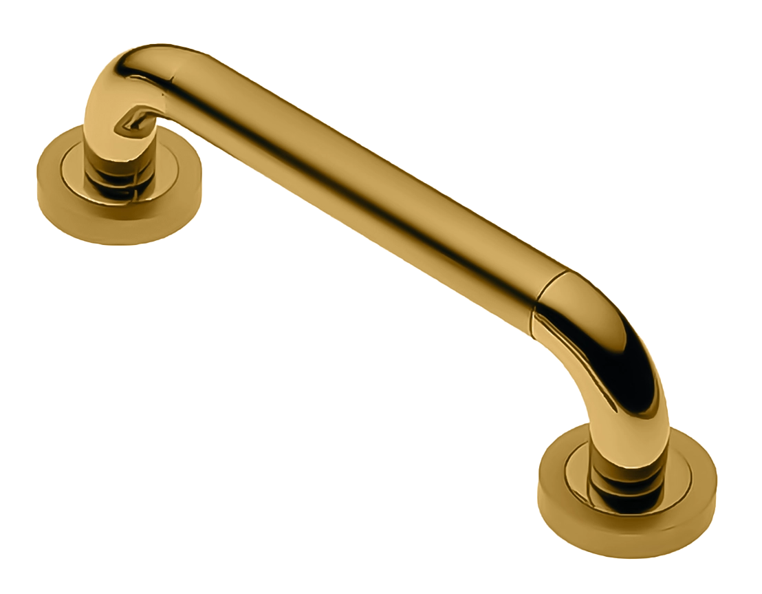 Ручка-скоба GAVANA PH OSA/OTL, цвет - матовое золото/золото фото купить Кемерово