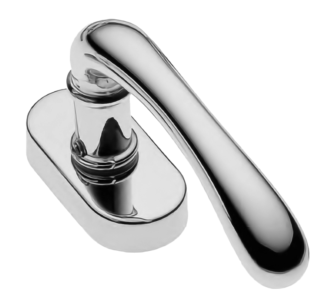 Ручка оконная RING W1 CRO, цвет - хром фото купить Кемерово