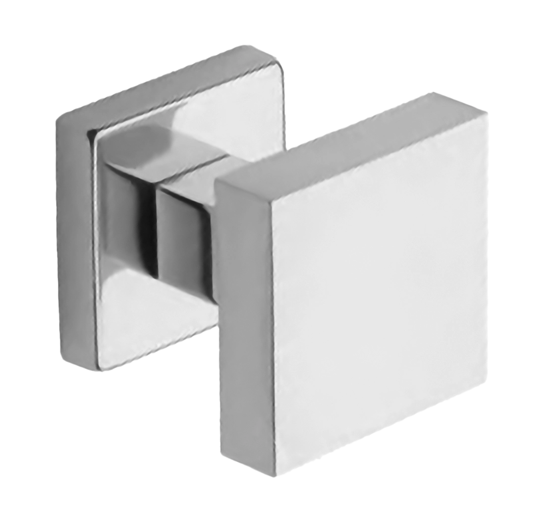 Поворотный кноб ART.QU30 CRO на квадратной розетке с накладкой, цвет - хром фото купить Кемерово