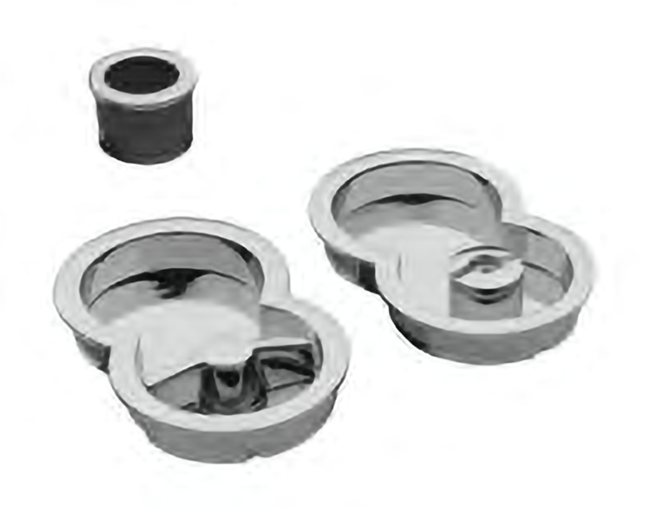 Комплект ручек INFINITY ART.85/A CRO с заверткой для раздвижной двери с торцевой ручкой, цвет - хром фото купить Кемерово