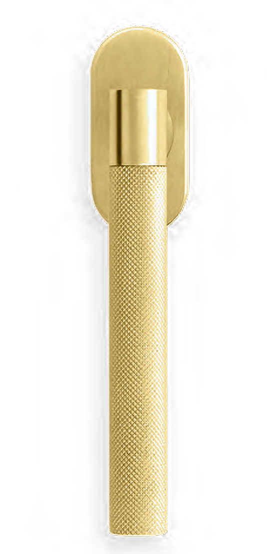 Ручка оконная HIDE TIME W1 OSA, цвет - матовое золото фото купить Кемерово