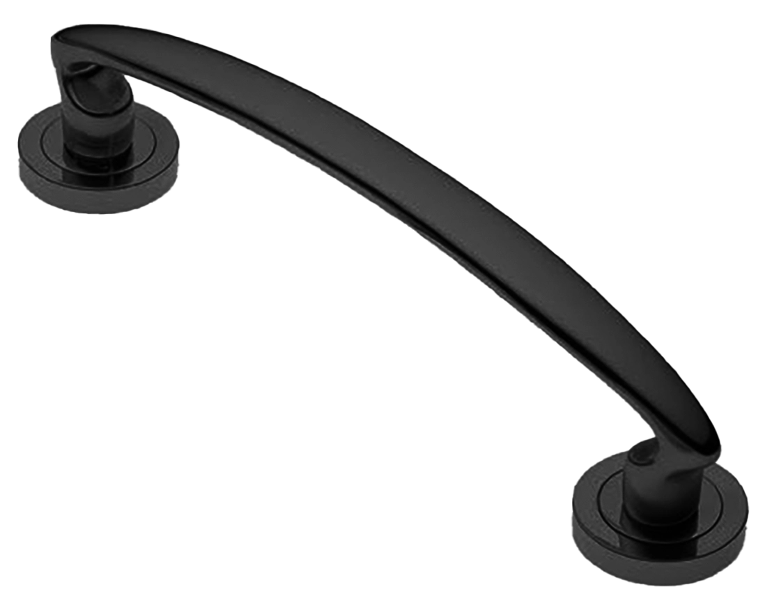 Ручка-скоба FLAMINGO PH NERO, цвет - черный фото купить в Кемерово