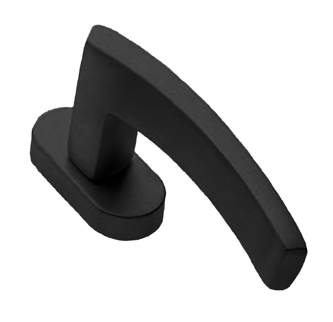 Ручка оконная WIND W1 NERO, цвет - черный фото купить в Кемерово