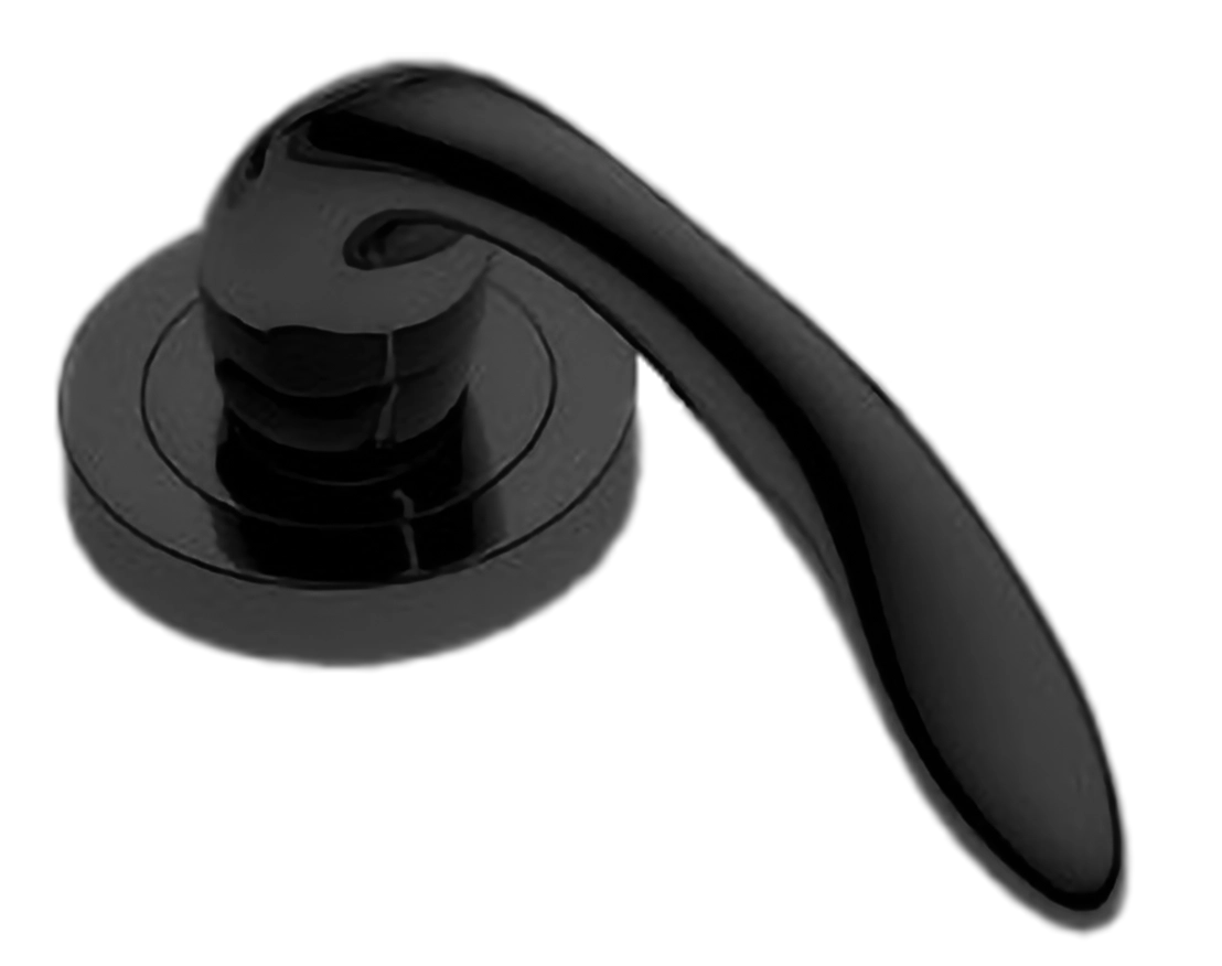 Ручка оконная LEON W1 NERO, цвет - черный фото купить в Кемерово