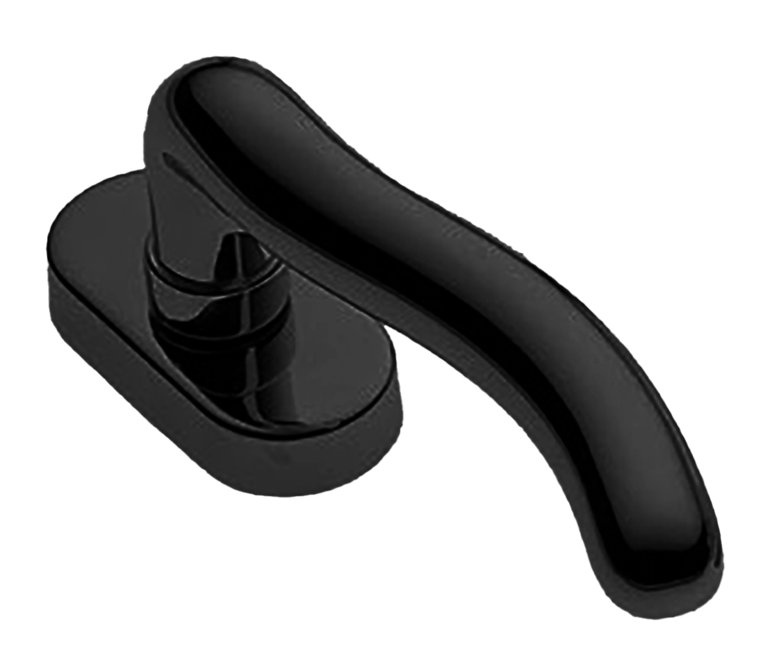 Ручка оконная SNAKE W1 NERO, цвет - черный фото купить в Кемерово