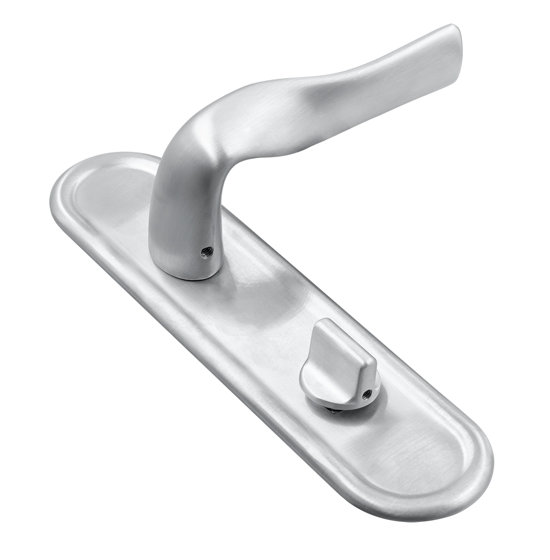 Ручка дверная LVB PLR WF на планке, цвет Зимняя стужа/Winter Frost фото купить Кемерово