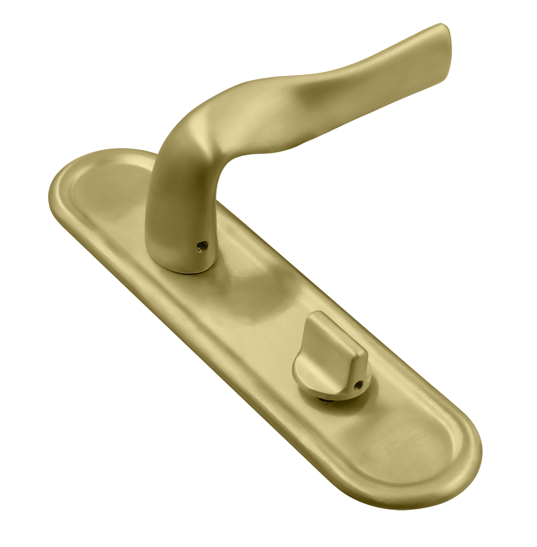 Ручка дверная LVB PLR AH на планке, цвет Осенний мёд/Autumn Honey фото купить Кемерово