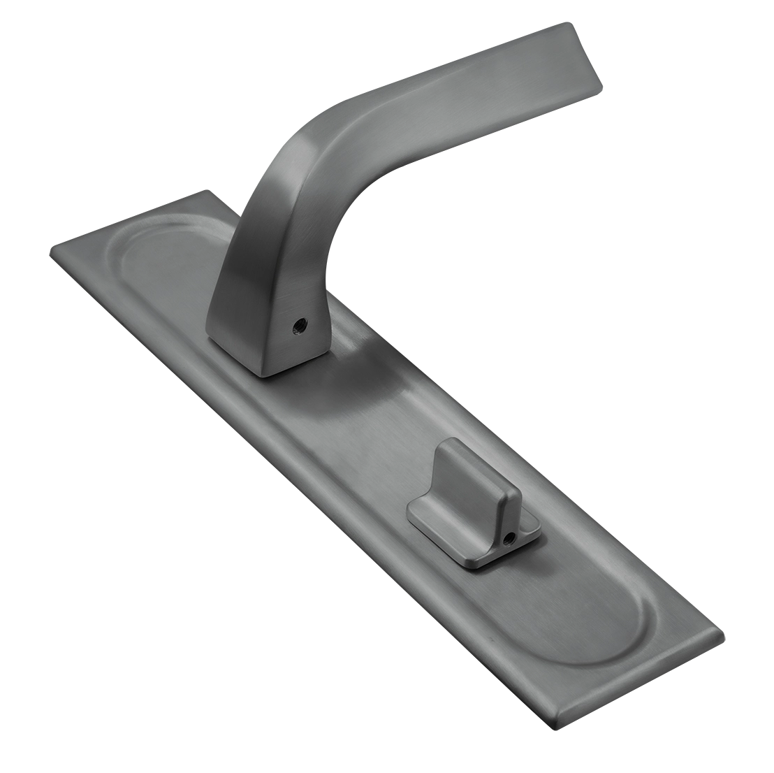 Ручка дверная WD CONCERT HALL PLS SSW на планке, цвет Стокгольмский снегопад/Stockholm Snowfall фото купить Кемерово