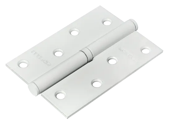 Петля карточная разъемная MSND 100X70X2.5 W L с подшипником стальная левая, врезная, цвет белый фото купить Кемерово