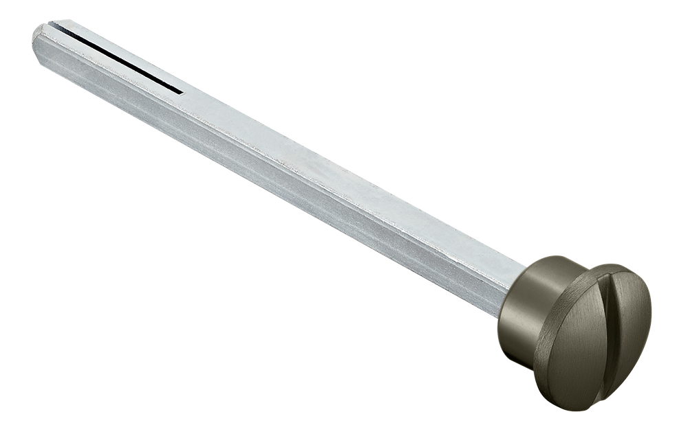 Четырехгранник LUX-SPINDLE-WC 110 ANT 110мм с кнопкой, цвет антрацит фото купить Кемерово
