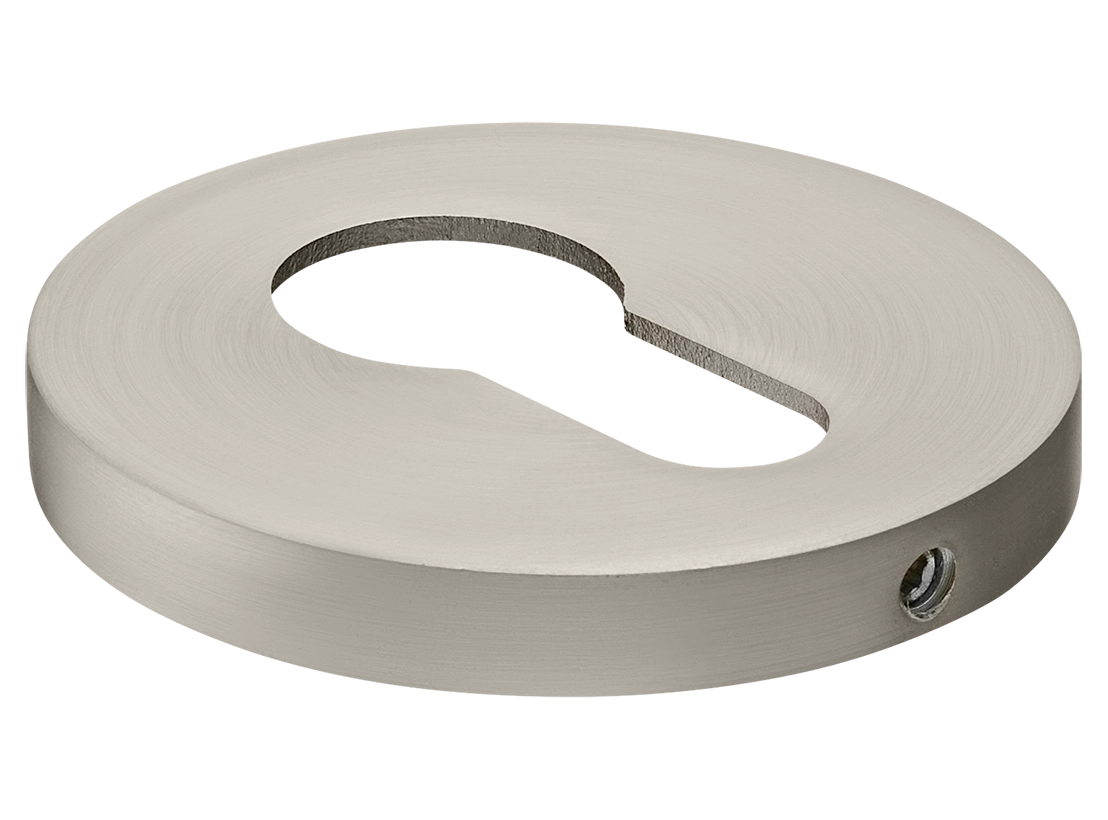 Накладка на замок MH-KH-R6 MSN на круглой розетке 6 мм, цвет матовый сатинированный никель фото купить Кемерово