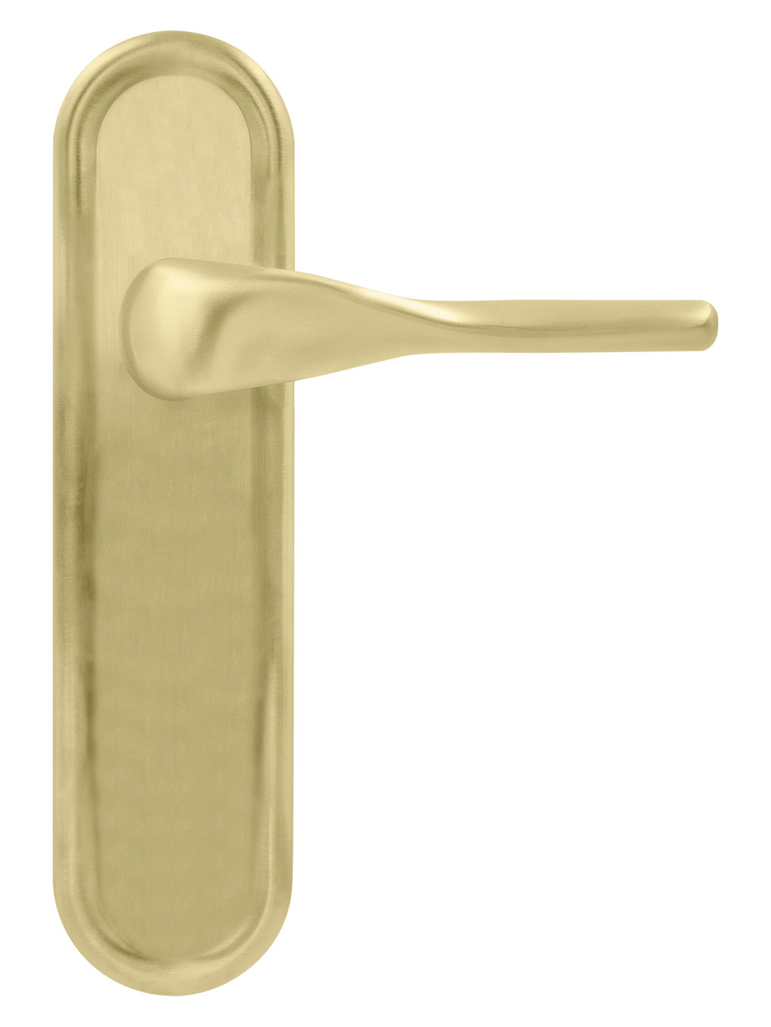 Ручка дверная LVB PLR AH на планке, цвет Осенний мёд/Autumn Honey фото купить в Кемерово