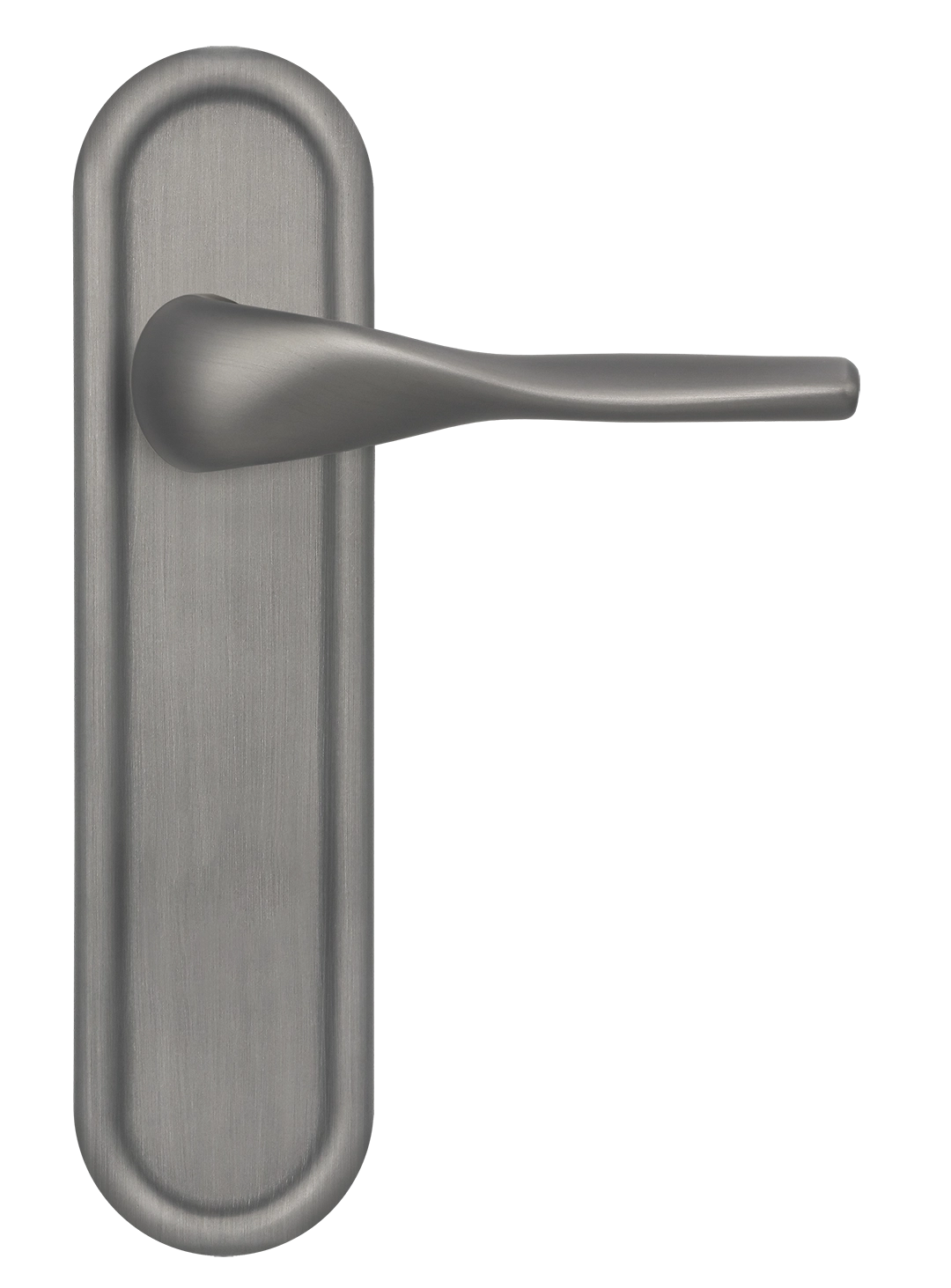 Ручка дверная LVB PLR WF на планке, цвет Зимняя стужа/Winter Frost фото купить в Кемерово