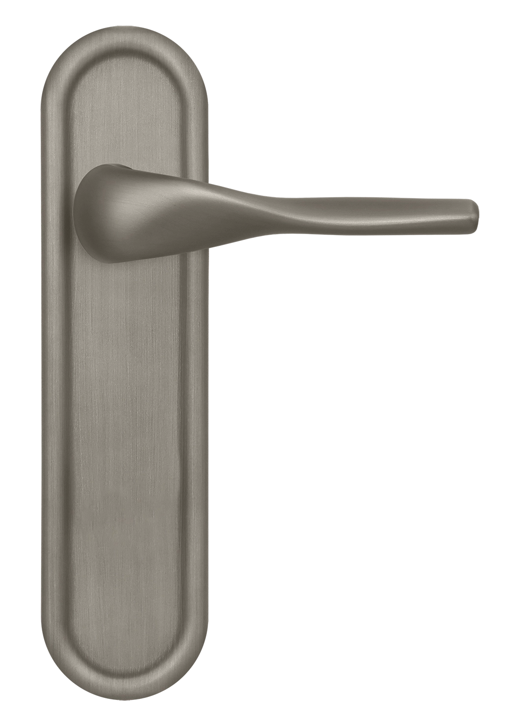 Ручка дверная LVB PLR SMI на планке, цвет Весенняя дымка/Spring Mist фото купить в Кемерово