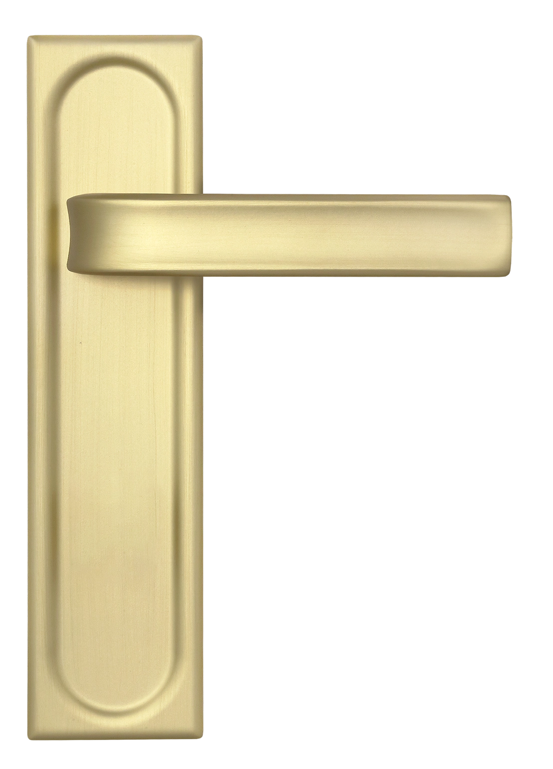 Ручка дверная THE BUS STATION PLS AH на планке, цвет Осенний мёд/Autumn Honey фото купить в Кемерово