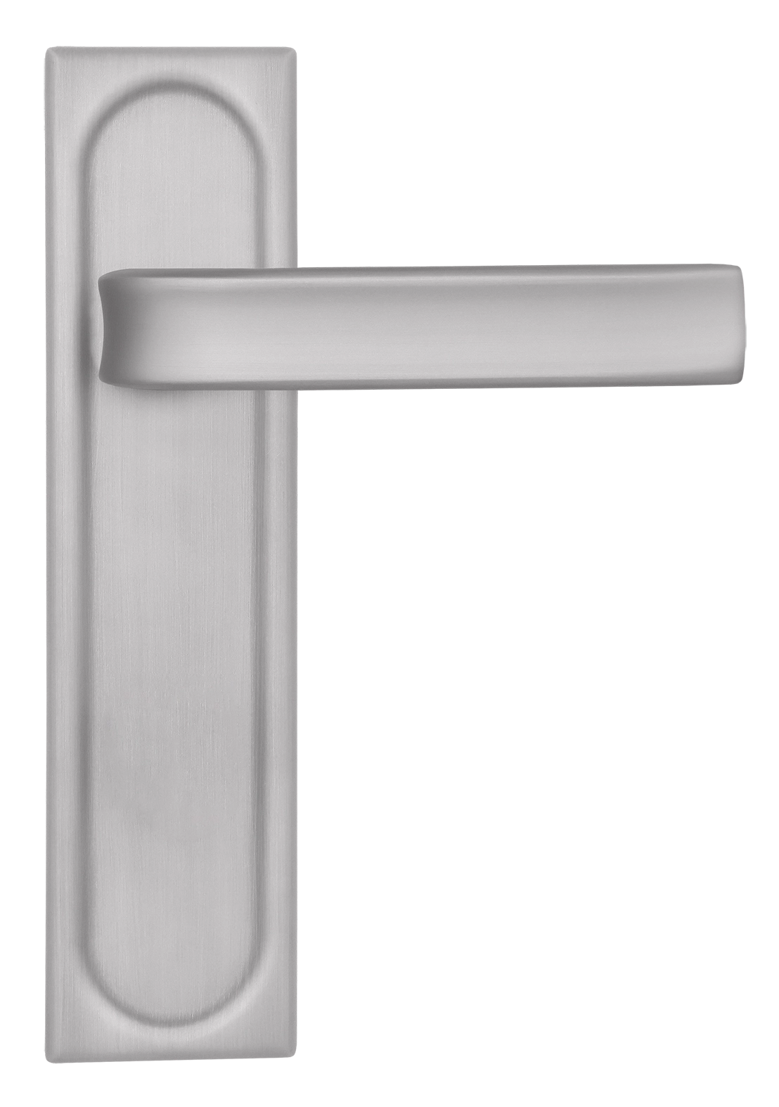 Ручка дверная THE BUS STATION PLS SSW на планке, цвет Стокгольмский снегопад/Stockholm Snowfall фото купить в Кемерово