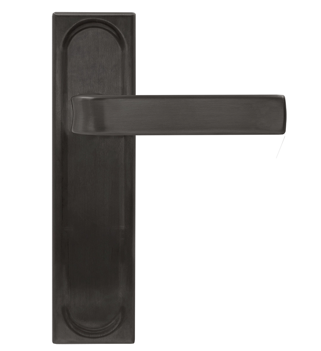 Ручка дверная THE BUS STATION PLS SST на планке, цвет Летняя гроза/Summer Storm фото купить в Кемерово