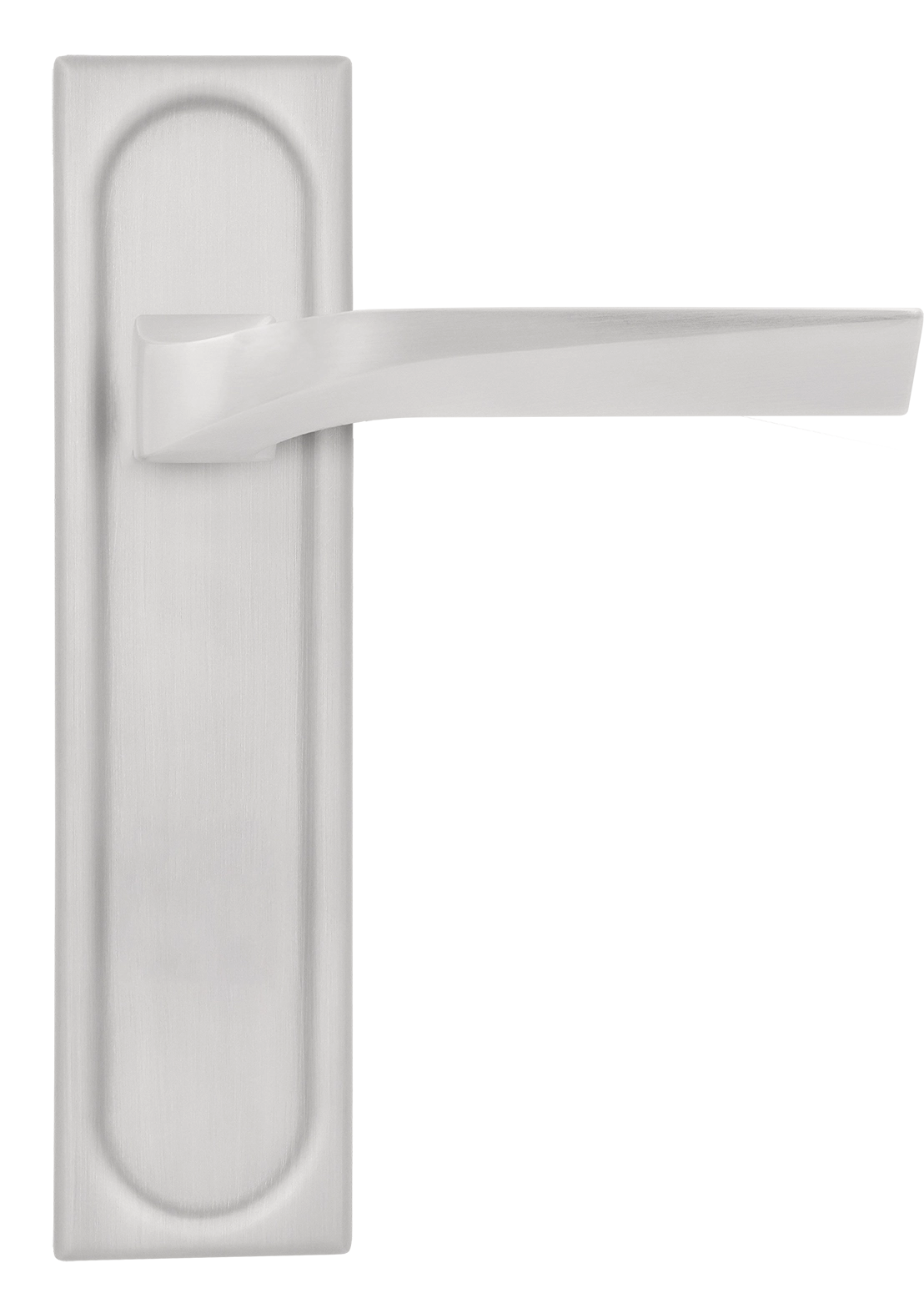 Ручка дверная WD CONCERT HALL PLS SSW на планке, цвет Стокгольмский снегопад/Stockholm Snowfall фото купить в Кемерово