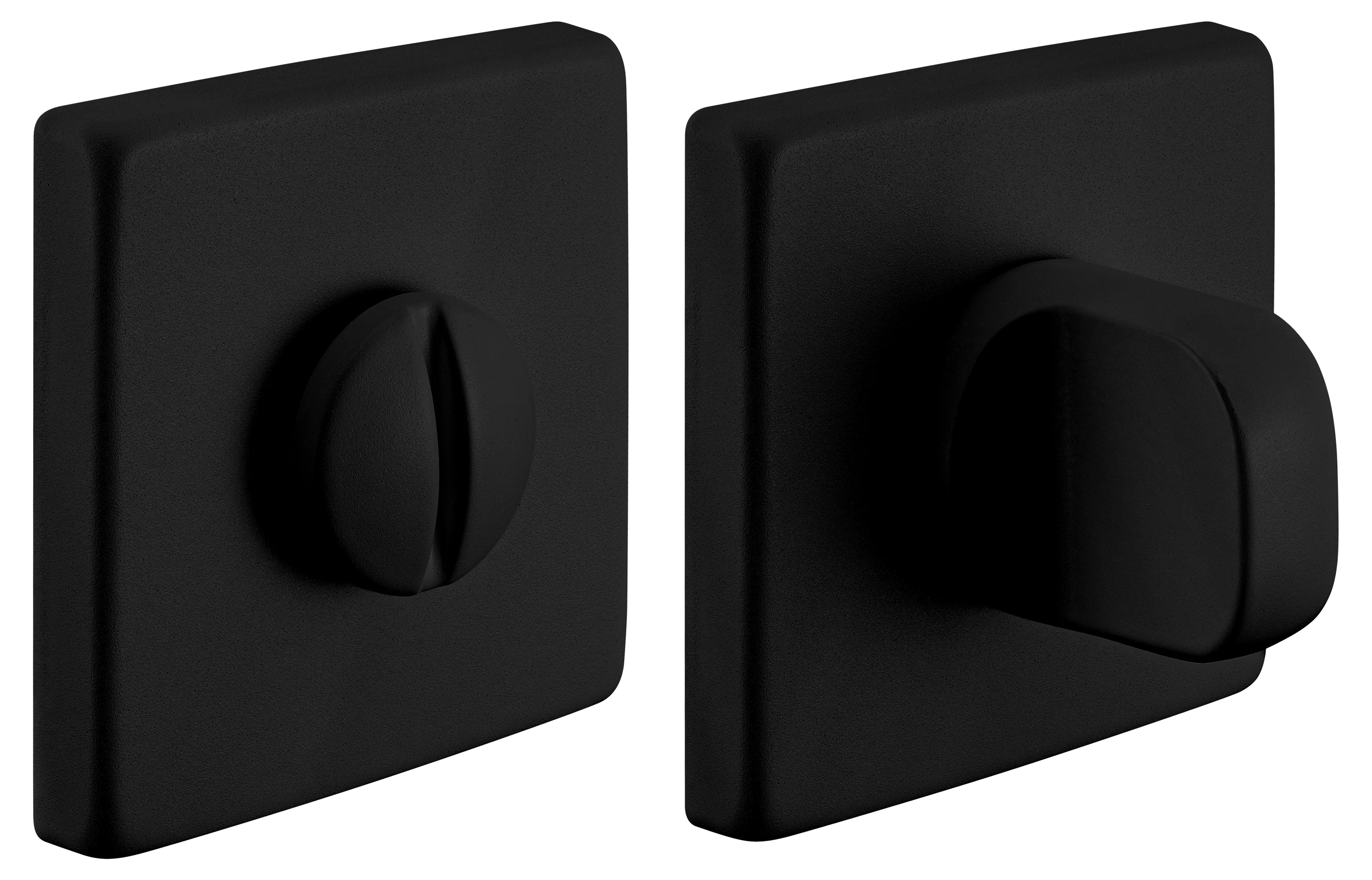 LUX-WC-S5 NERO, завертка дверная, цвет - черный фото купить Кемерово