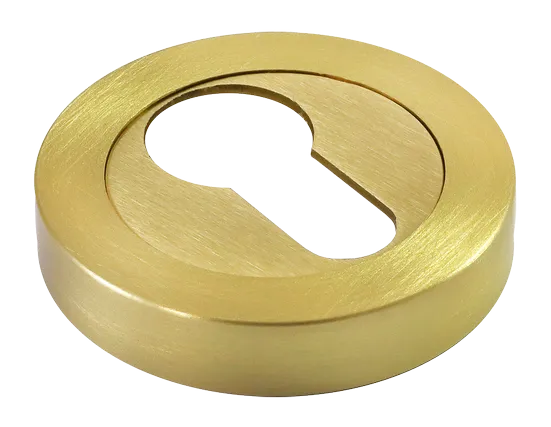 LUX-KH-R2 OSA, накладка на евроцилиндр, цвет - матовое золото фото купить Кемерово