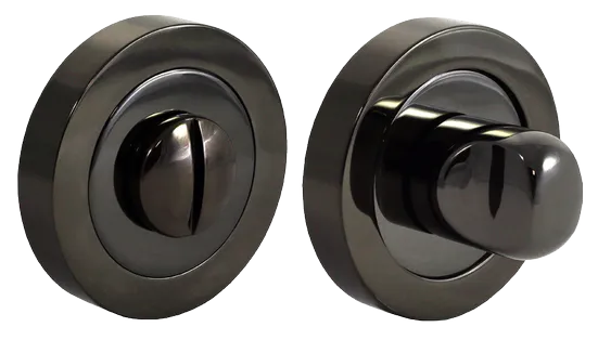 LUX-WC-R2 NIN, завертка сантехническая, цвет - черный никель фото купить Кемерово